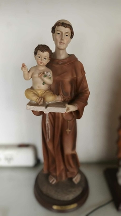 Antonio de 40 cm de resina