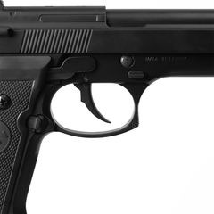 Imagem do PISTOLA AIRSOFT SPRING HS-B92 + B92S 6MM + 1000 BBS + ALVOS