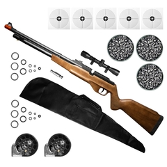 CARABINA AIRGUN PCP G850M 5,5MM QGK+ CAPA + 3CHUMBO + LUNETA