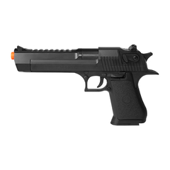 PISTOLA AIRGUN SPRING SDE BK 6MM + 2000 BBS + ALVO - comprar online