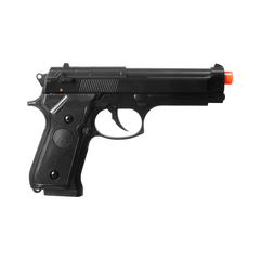 PISTOLA AIRSOFT SPRING HS-B92 + B92S 6MM + 2000 BBS + ALVOS - QG Airsoft | A Maior Loja de Airsoft do Brasil | Tudo para Airsoft