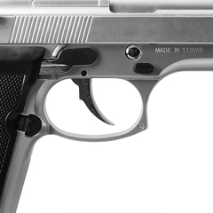 PISTOLA AIRSOFT SPRING HS-B92 + B92S 6MM + 1000 BBS + ALVOS