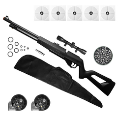 CARABINA AIRGUN PCP G850 5,5MM QGK+CAPA+CHUMBO+LUNETA - comprar online