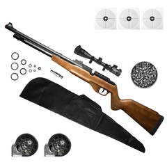 CARABINA PCP G850M 5,5MM QGK+LUNETA 4-16X40+CAPA+CHUMBO+ALVO - comprar online