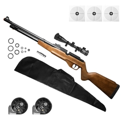 CARABINA AIRGUN PCP G850M 5,5MM QGK+LUNETA 4-16X40+CAPA+ALVO - comprar online