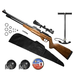 CARABINA PCP G850M 5,5MM QGK+CAPA+FFPOWER+LUNET4-16X40+BOMBA - comprar online