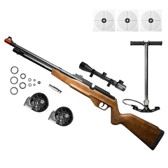 CARABINA PCP G850M 5,5MM QGK+ LUNETA 3-9X40+BOMBA+ALVO - comprar online