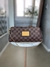BOLSA LOUIS VUITTON EVA DAMIER EBENE - comprar online