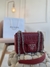 BOLSA GAUFRE CHAIN FLAP FUOCO - loja online