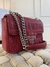 BOLSA GAUFRE CHAIN FLAP FUOCO - comprar online