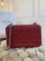 BOLSA GAUFRE CHAIN FLAP FUOCO