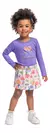 CONJUNTO SHORT-SAIA FLORAL ROXO - BEE LOOP - loja online