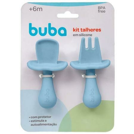 KIT TALHER DE SILICONE AZUL • BUBA
