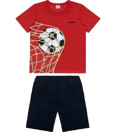 Conjunto Infantil Rovitex 2 pçs Futebol