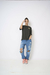 Remera BA Basic Gris Oversize