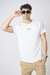 Remera BASIC BLANCA bordada