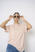 Remera BASIC ROSA bordada en internet