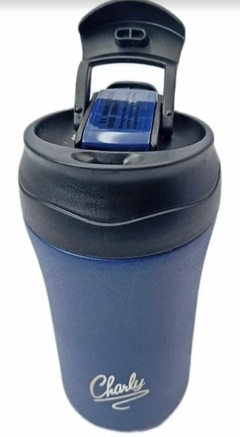 Vaso Térmico Doble Pico Acero Inoxidable Frío/calor 400ml en internet