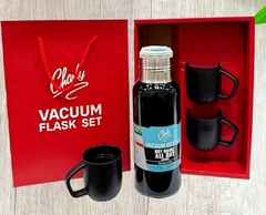 Set Termo Charly 500ml con 3 Tazas Estuche de Regalo en internet