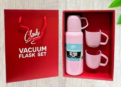 Set Termo Charly 500ml con 3 Tazas Estuche de Regalo - comprar online