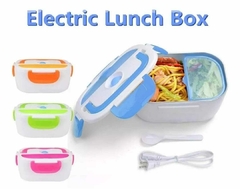 Lunchera Vianda Eléctrica Bandeja Acero Inoxidable 1,5L 220w - tienda online