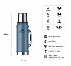 Termo Stanley 950ml Con Manija Y Tapón Cebador - Lake - Candy Planet