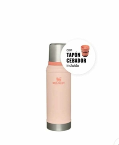 Termo Stanley 591 Ml Rosa Con Tapón Cebador en internet