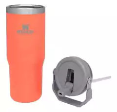 TUMBLER FLIP STRAW 887 ML CORAL STANLEY en internet