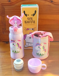 Botella Termo Infantil Termica Antiderrame Frio/calor 500ml - tienda online