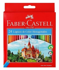 24 Lapices Faber Castell Ecolapices de color sacapunta de regalo