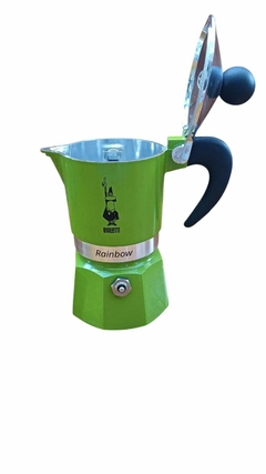 Cafetera Italiana Bialetti Rainbow 60 ml 1 pocillo - tienda online