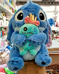 Peluche Stitch Abrazo Scrump Trapito Premium Importado 45cm - comprar online