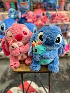 Peluche Stitch Abrazo Scrump Trapito Premium Importado 45cm - Candy Planet