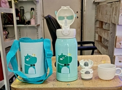 Botella Termica Infantil Doble tapa con funda 500mL - comprar online