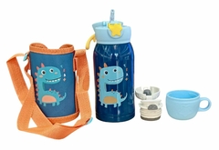 Botella Termica Infantil Doble tapa con funda 500mL - comprar online