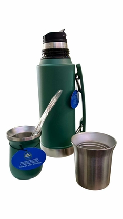 Set Termo 1 Lt con mate y Bombilla Importado - Candy Planet