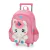 MOCHILA COM RODAS VERDE/ROSA IC39962UP UP4YOU
