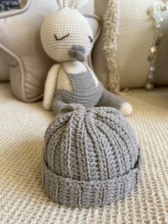 bebote con chupete gris - comprar online