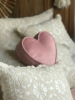 Almohadon corazón en internet