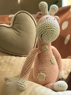 jirafa rosa