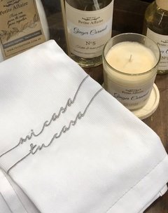 toalla mi casa tu casa piquet - comprar online