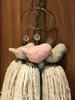 borla pajarita rosa - comprar online