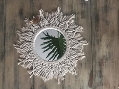 Espejo macramé - comprar online