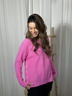 Sweter soft botones italiano - Ibiza Oasis