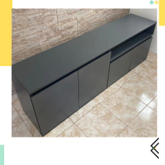 Rack de Tv Tromen Gris Grafito - tienda online