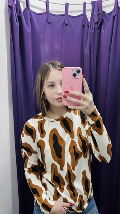 Sweater estampado - comprar online