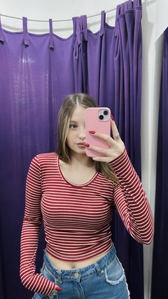 Camiseta rayada - Sofia Funt Indumentaria