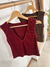 Musculosa Escote en V - Alma Bruma