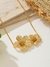 Collar Verona - dije de flor DOBLE - Alma Bruma