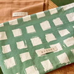 Imagen de Funda de almohadón 70x50 - cuadrille verde
